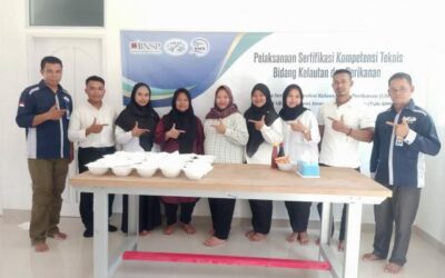 Uji Kompetensi Sertifikasi Kompetensi Teknis di TUK Sinergi Mina Nusantara